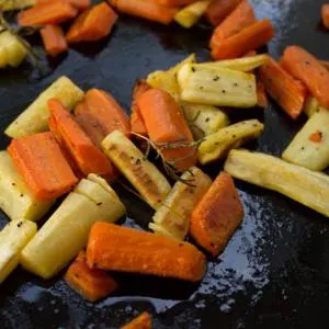 Roasted Parsnips or Carrots