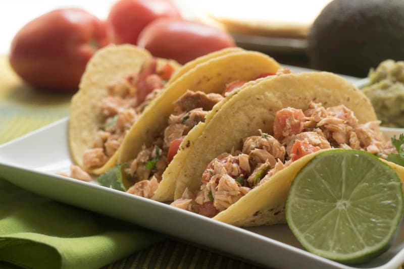 Salmon Tacos