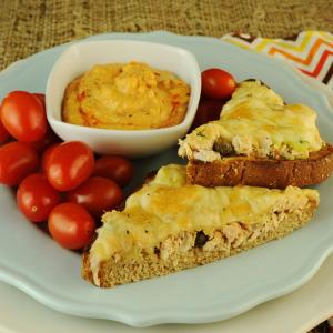 Salmon Salad Melts with Havarti