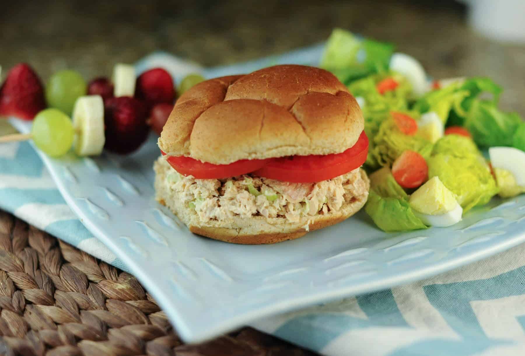 Salmon Salad Sandwiches | The Scramble
