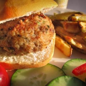 Sauteed Mini Chicken Burgers