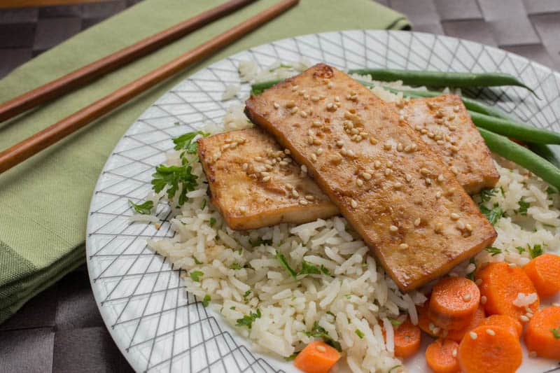 Savory Sesame Tofu