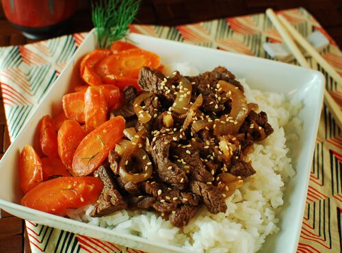 Sizzling Korean Beef - The Scramble