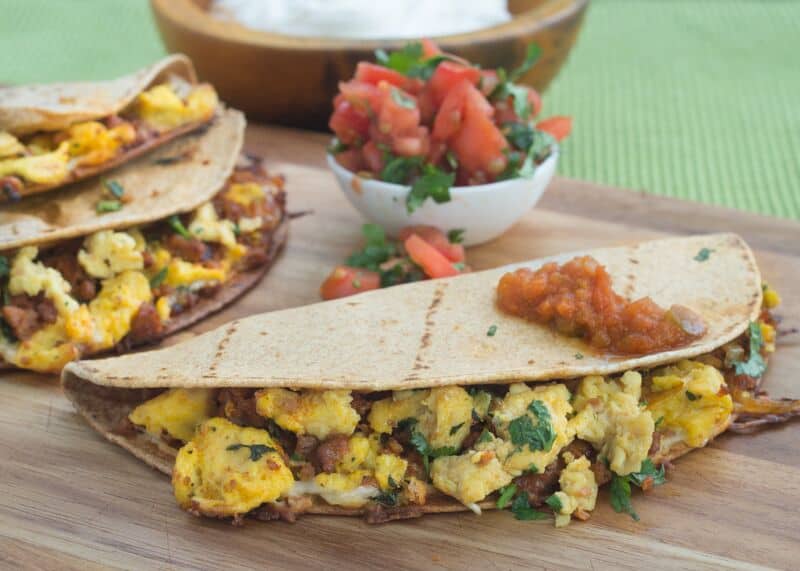 Spanish Chorizo Quesadillas The Scramble