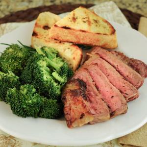 Spice-Rubbed Strip Steak