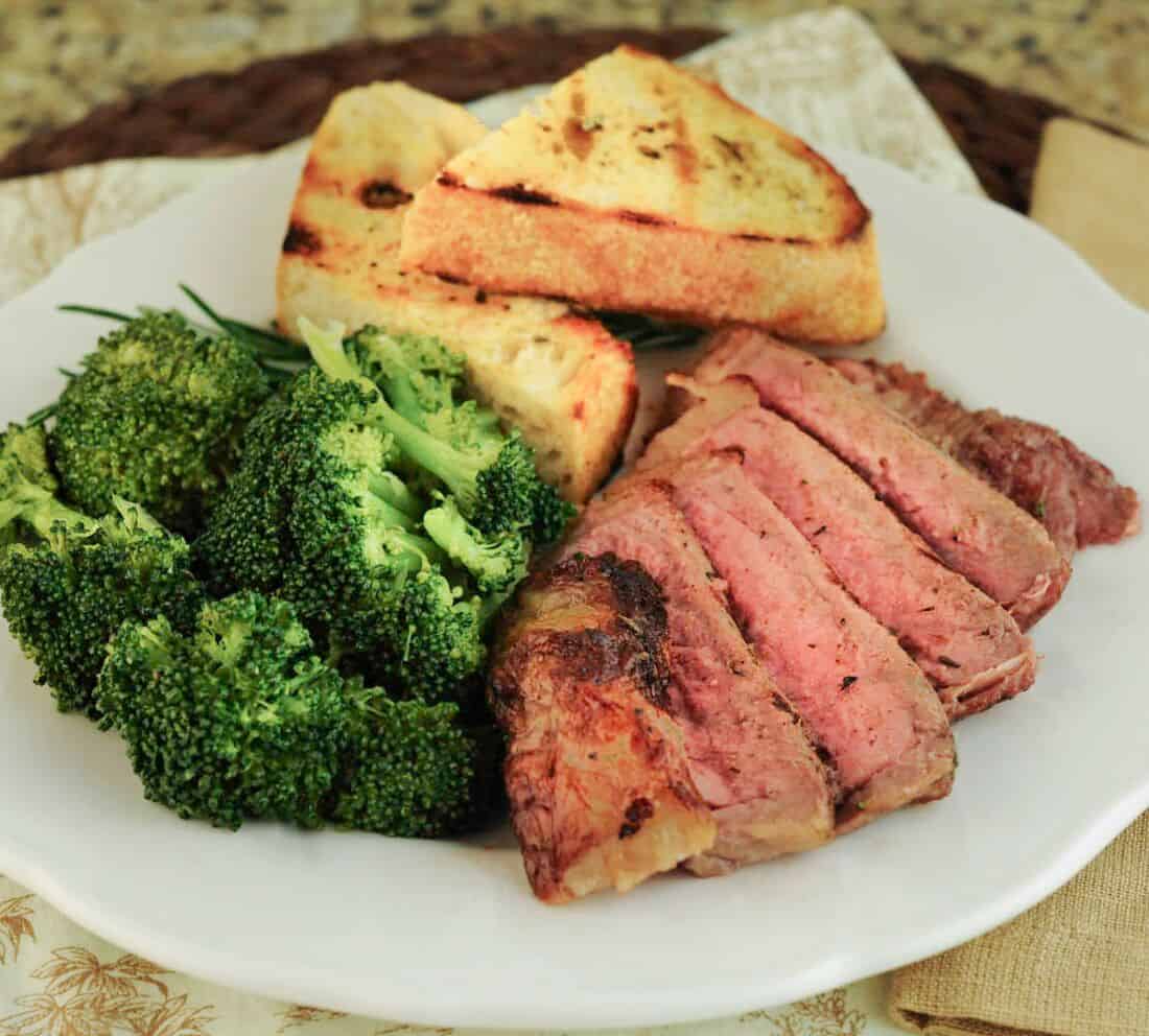 Spice-Rubbed Strip Steak - The Scramble