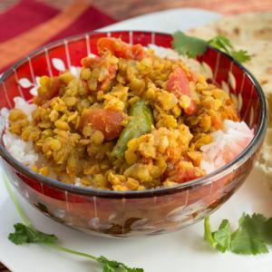 Spicy Slow-Cooked Indian Dal