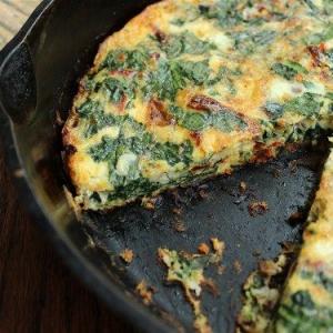 Spinach and Feta Frittata