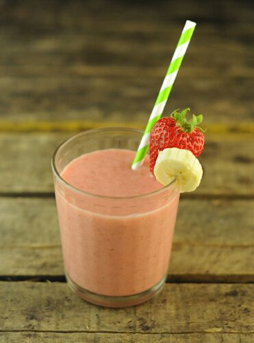 Strawberry Banana Smoothies Strawberry-Banana Smoothies