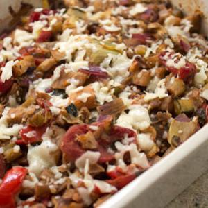 Summer Veggie Bake with Walnuts