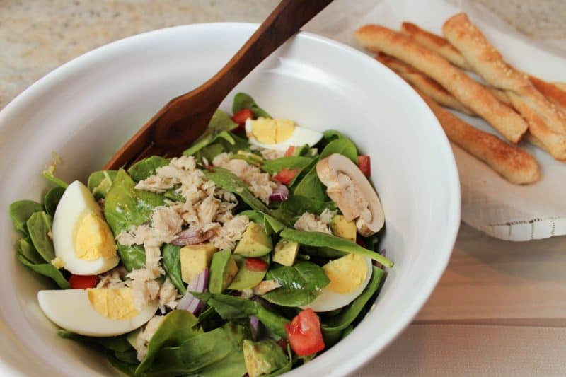 Super Charged Spinach Salad Super Charged Spinach Salad