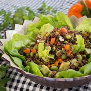 Super Foods Salad with Cilantro-Avocado Dressing