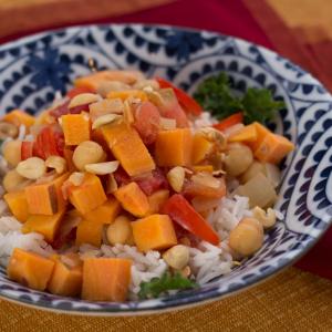 Sweet Potato and Peanut Stew