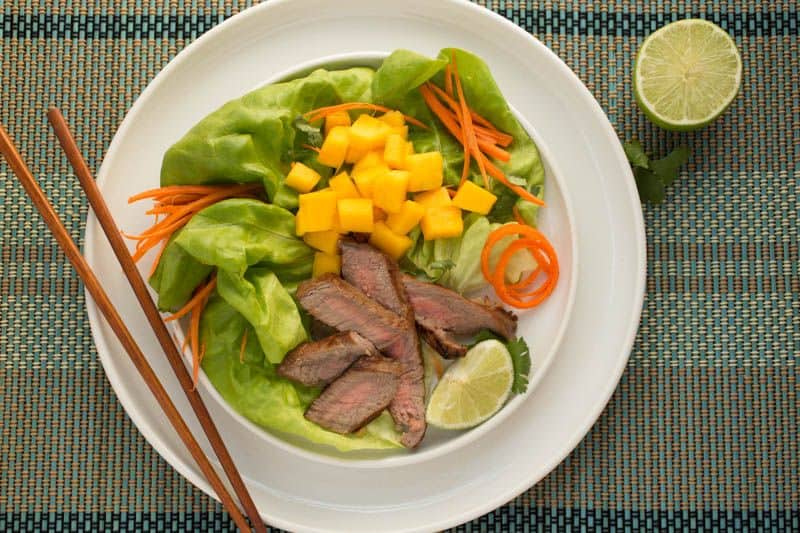 Thai Beef and Mango Salad