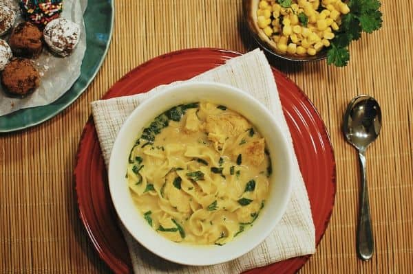 Thai Chicken Noodle Soup - The Scramble