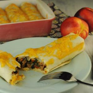 Turkey and Spinach Enchiladas