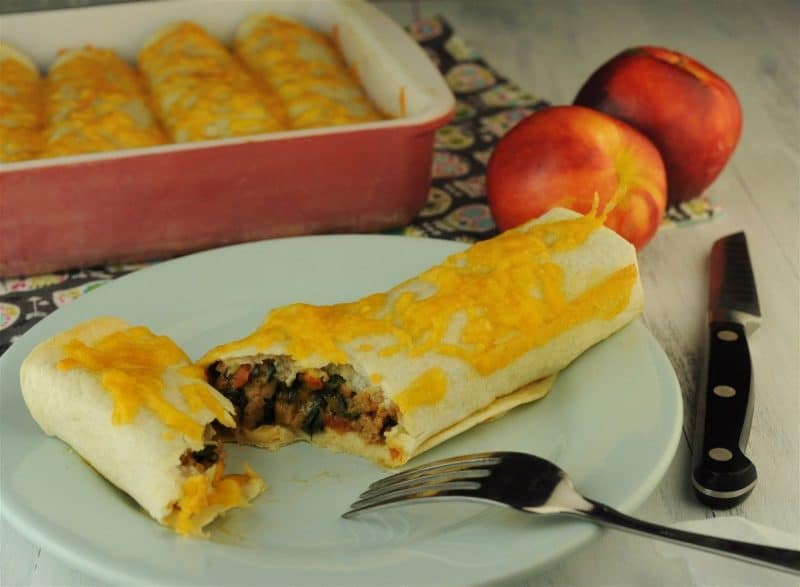 Turkey and Spinach Enchiladas The Scramble