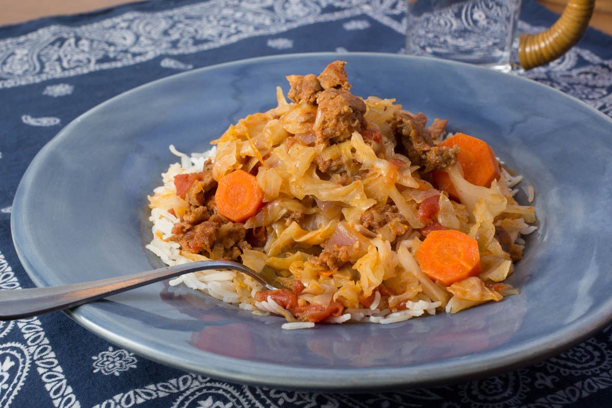 Unstuffed Cabbage with Chorizo The Scramble