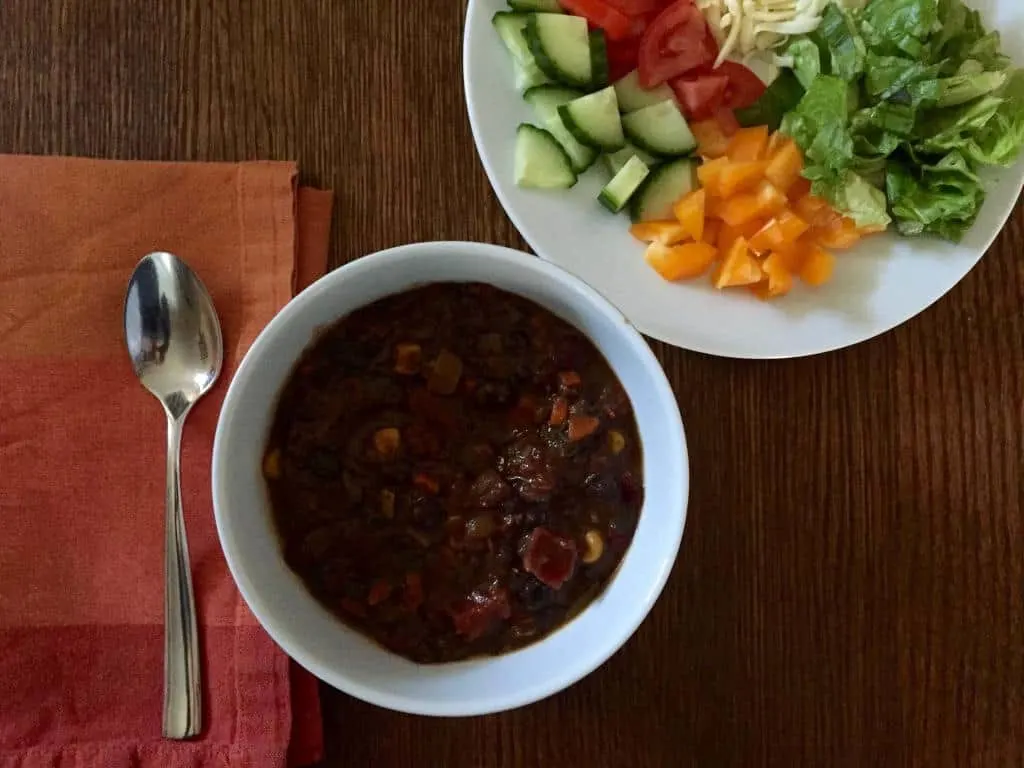 Veggie-Loaded Slow Cooker Chili