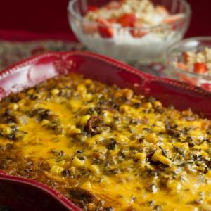 Wild Rice and Chili-Corn Casserole