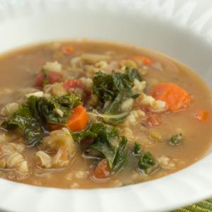 Winter Warmth Lentil, Barley, and Vegetable Stew