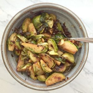 Caramelized Brussels Sprouts