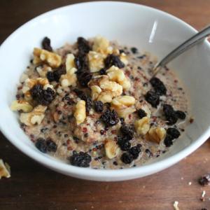 Carrot Cake Quinoa Porridge