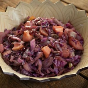 Caramelized Cabbage and Apples