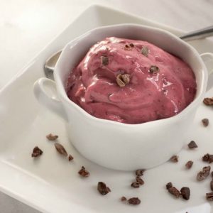 Chocolate Raspberry Sorbet