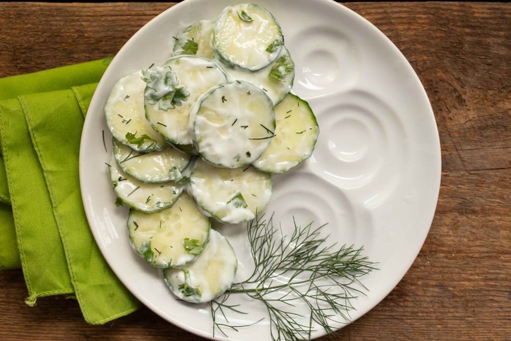 Creamy Cucumber Salad