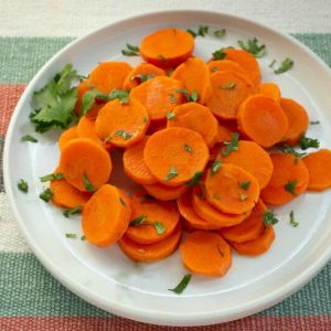 Curried Carrot Salad with Lime and Cilantro