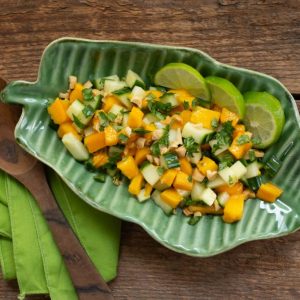 Mango, Cucumber, and Lime Salad