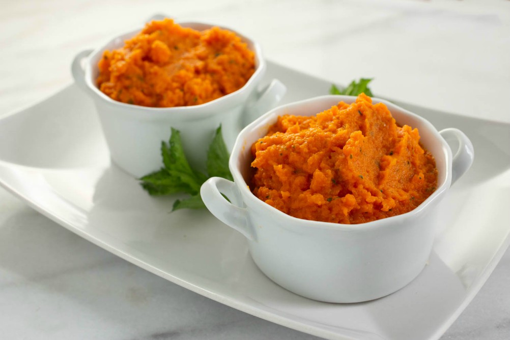 Pureed Carrots with Orange and Mint The Scramble