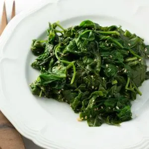 Sesame Soy Spinach