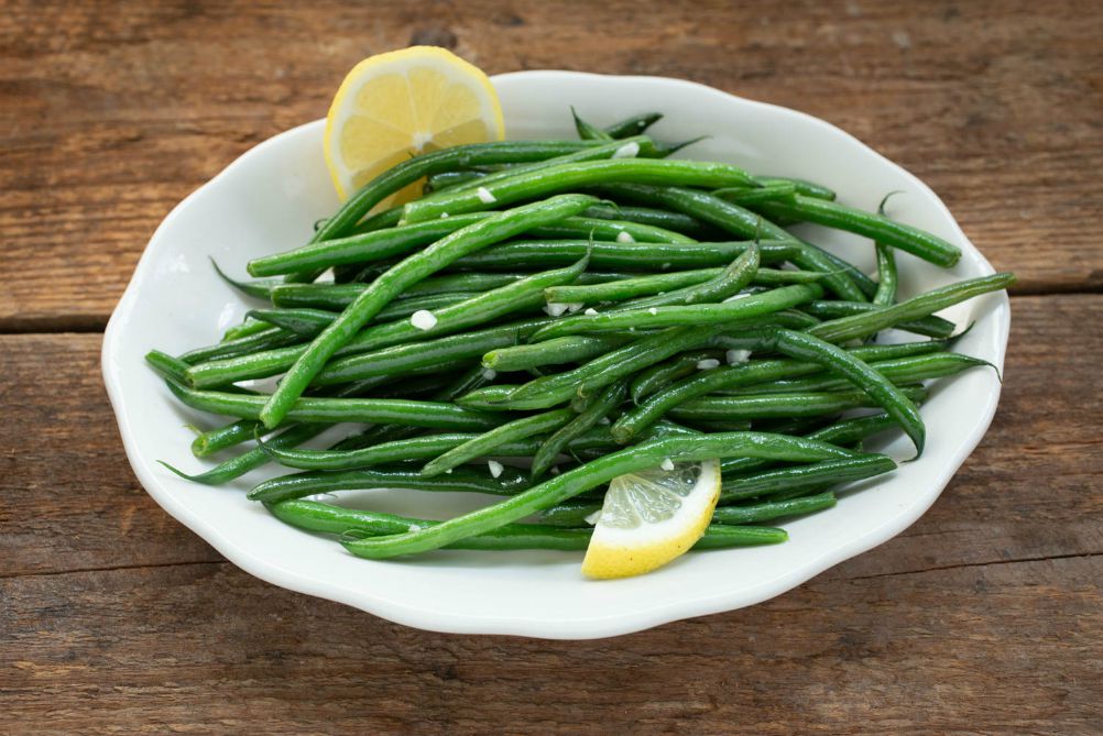 Garlic and Lemon Haricots Verts