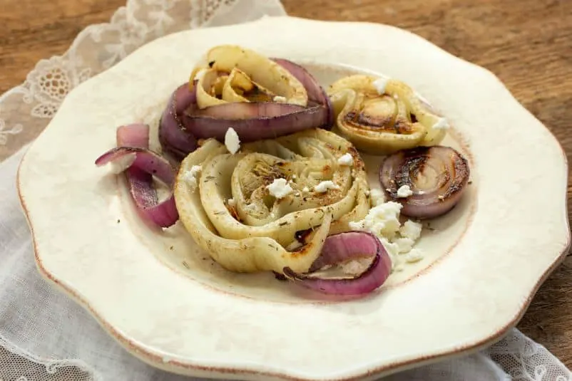 Grilled Fennel and Red Onion Salad