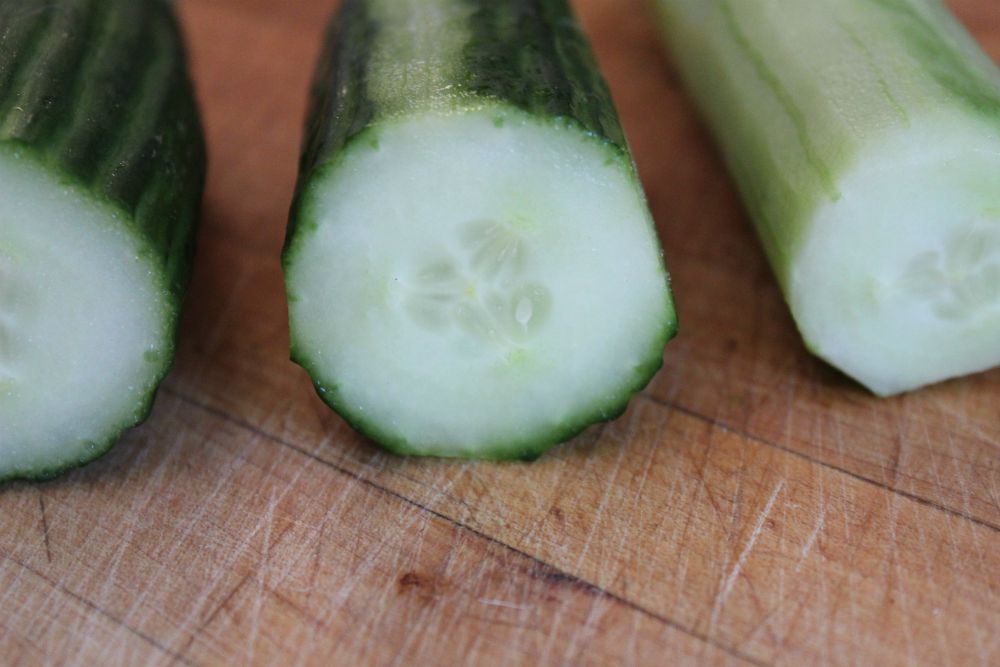 Peeling a Cucumber