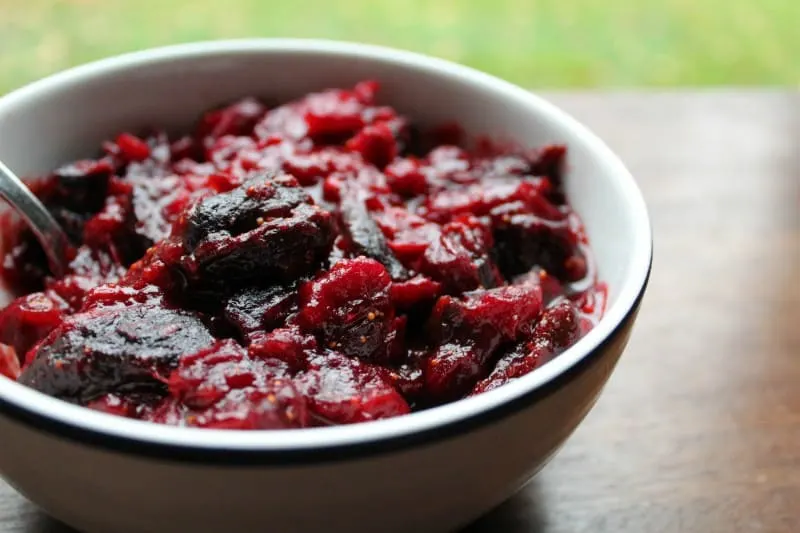 Cranberry-Fig Sauce with Ginger