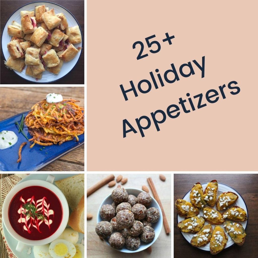 25+ holiday appetizers