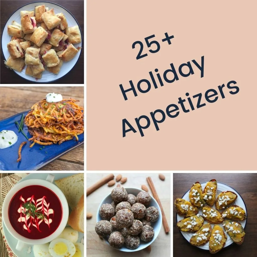 25+ holiday appetizers