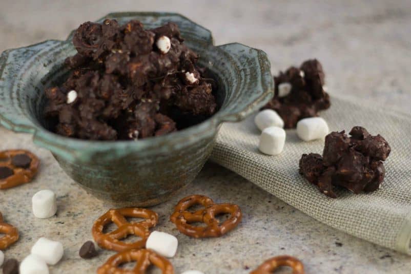 Chocolate Marshmallow Clusters