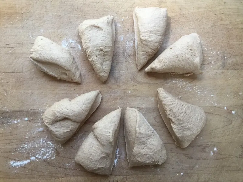 dough segments