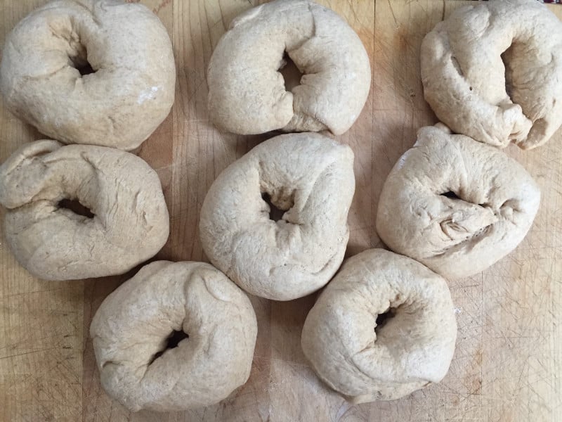 unbaked bagels