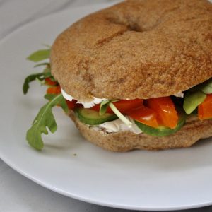 whole wheat bread machine bagels