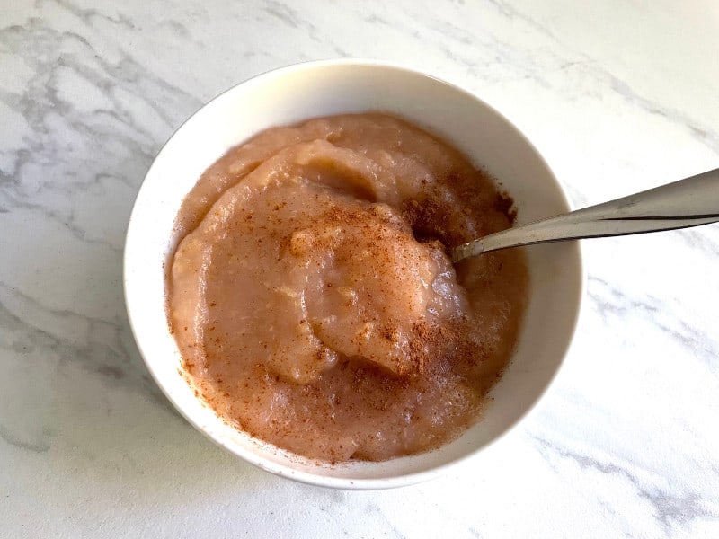 homemade apple sauce