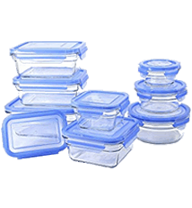 Glasslock 18-piece assorted oven safe container set