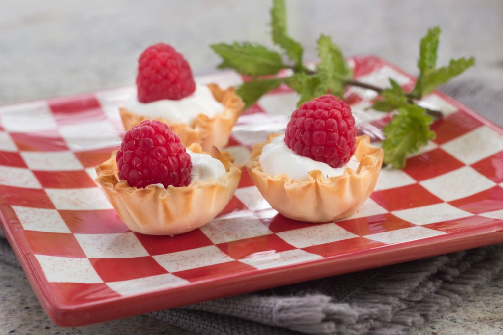 raspberry-cheesecake bites: an example of a dish I enjoy because I believe snacks and treats are important