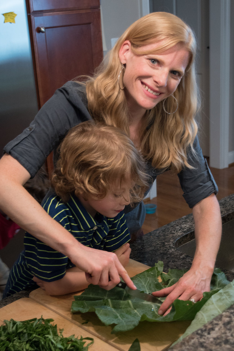 cooking with kids