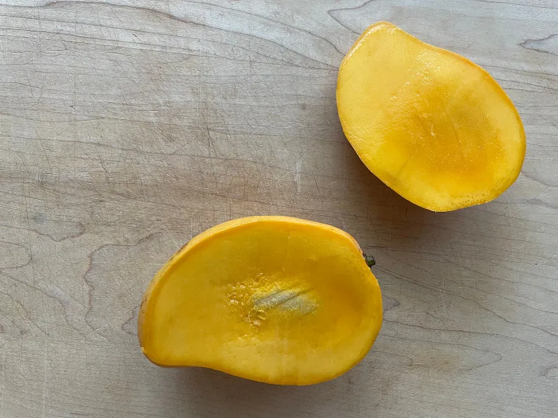 cut mango