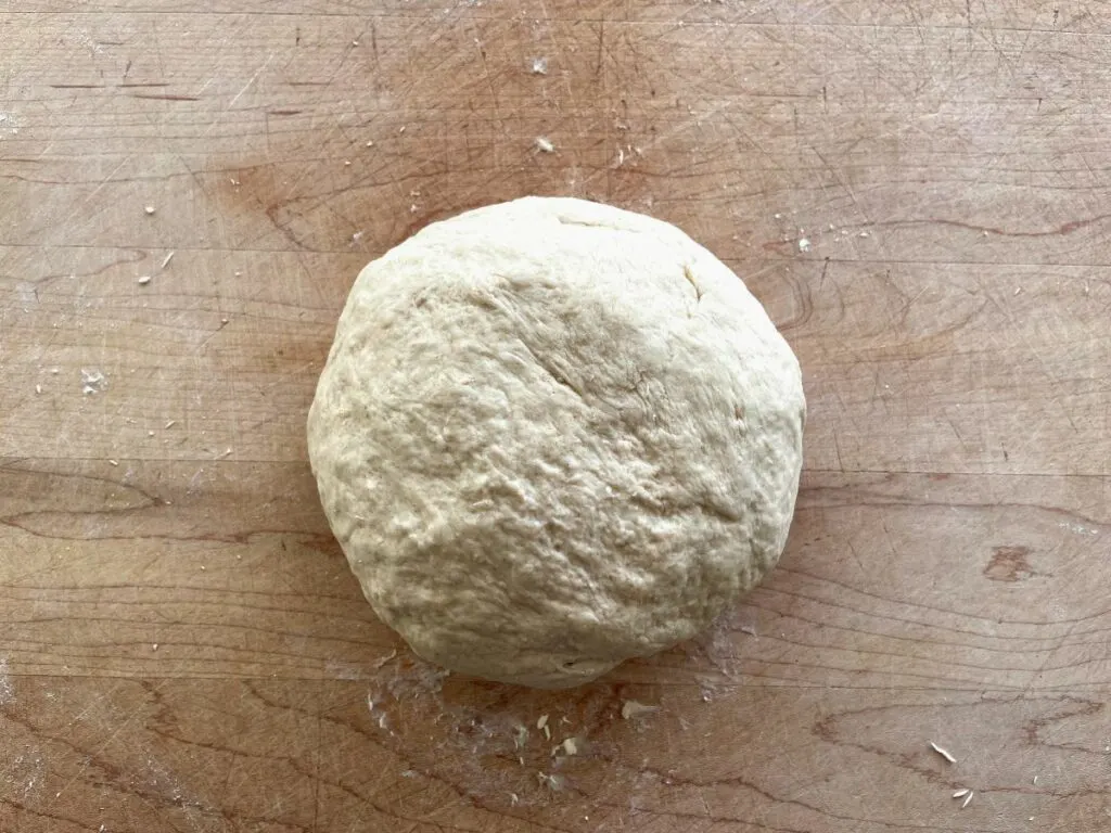 Kneaded pretzel dough
